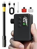 GPUTEK Fahrradpumpe Elektrisch, Fahrradzubehör 120 PSI kabellose Fahrradpumpe mit Druckmesser,...