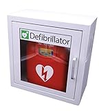 Saver One AED Defibrillator A1 (SVO-B0847) (vollautomatische Schockauslösung) mit Metallwandkasten...