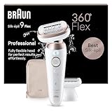 Braun Silk-épil 9 Flex, Epilierer Damen / Haarentferner für langanhaltende Haarentfernung,...