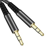 Aux Kabel, Audio Kabel 3,5mm Klinke auf Klinke Stereo klinkenkabel 3,5 [1,2M] Nylon Geflochtenes...