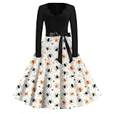 Halloween Kostüm Damen Frauen Sexy Große Größen Gothic Kleid Horror Schwarzer Engel Kostüme...