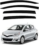 GuanLL Windabweiser Auto für Toyota Vitz XP130 2011-2020 Autofenster Regenschutz Regenabweiser...