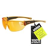uvex sportstyle 204 - Sportbrille für Damen und Herren - 100% UVA-, B, C Schutz - druckfreier Sitz...