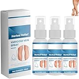 BALANLOGY Vein Soothing Spray, Varicose Vein Solution Spray for Legs, Varicose Veins Treatment for...