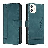 Trugox Handyhülle für Apple iPhone 12 / iPhone 12 Pro Hülle Klappbar Klapphülle mit Kartenfach...