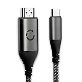 CELLONIC USB-C auf HDMI Adapter Kabel für Video Übertragung: Handy Laptop an TV Monitor Beamer...