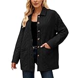 Damen Jacke Grau Lang Fleecejacke Modische Plüschjacke Doppeljacke Cape Trends Lammfellweste...