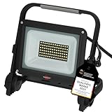 Brennenstuhl LED Baustrahler JARO 7060 M (50W, 5800lm, 6500K, IP65, 5m Kabel, dimmbar, LED...
