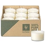 MiCasa SuCasa Teelichter - Nachhaltiges 18er Kerzen Set - 7h Brenndauer je - CO2-neutrale mini...