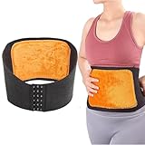 QIUMING Leibwärmer Wärmer Taillen Beschützer Tube Nierenwärmer Damen Mit verstellbarer Schnalle,...