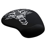 CSL - Mauspad mit Gelkissen - Titanwolf Gaming Handgelenkauflage - Mousepad - Gel Handballenauflage...