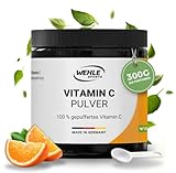 Vitamin C Pulver hochdosiert 1000mg Calciumascorbat davon 820mg Vitamin C pro g aus pflanzlicher...