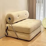 Klappbares Schlafsofa – Umwandelbarer Schlafsessel, tragbares ausklappbares Bett mit...