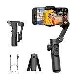 AOCHUAN Gimbal-Stabilisator für Smartphone, iPhone Gimbal mit Fokusrad,...