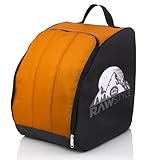 Rawstyle Skischuhtasche Skistiefeltasche Rucksack Helm für Hart-Soft-Boots Inliner Bootbag Tasche...