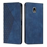 KOUYI Kompatible mit Samsung Galaxy J3 2017 / J330 Hülle, Retro Premium PU Leder Weich TPU...