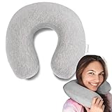 Reisekissen Memory Foam Nackenkissen Ergonomisches Nackenhörnchen Reise Kissen Stützkissen...