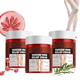 Varicose Veins Creme 80g Krampfadern Creme for Legs Algensalbe Creme Gegen Besenreiser Besenreiser...