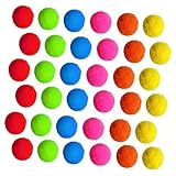 ORFOFE 60 Stück Wiederverwendbare Wasserbälle Bunte Spielbälle für Pool und Strandpartys Leicht...