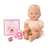 Baby Sweetheart Baby Puppe mit Kleidung, Schnuller und Zubehör zur Schlafenszeit – Weiche Puppe...