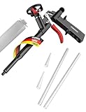 PU Schaumpistole - Teflonbeschichtete Dosierpistole aus Metall | Ergonomischer Griff für Präzises...