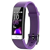 Smart Bracelet Waterproof Fitness Tracker with Sleep Monitor Step Count Calorie Activity Trackers...