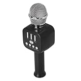Karaoke-Mikrofon, tragbares Karaoke-Mikrofon, Spielzeug, Bluetooth, Singen für Erwachsene für...