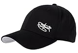 2Stoned Flexfit Baseball Cap Classic Schwarz mit Stick Größe S/M (56 cm - 58 cm) für Damen,...