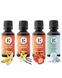 Flavour Drops Kalorienfakten, Set 4x30ml, Flavour frei wählbar. Ohne Kalorien, Geschmackstropfen...