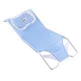 Baby Badeauflage Für Wanne, Badeauflage Mit Sicherheitsgurt, Sitzauflage Für Mädchen Bis 6 Monate...