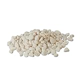 Relaxdays Marmorkies, 5kg, Dekosteine, Kieselsteine, Gartenkiesel, Beet, Blumentopf, Grab, Zierkies,...