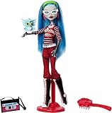 Monster High Booriginal Creeproduction Puppe, Ghoulia Yelps Sammelreproduktion mit Puppenständer,...