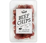 Craftsman Beef Chips | hauchdünn geräuchertes Rindfleisch | Proteinreiches Trockenfleisch | 100%...