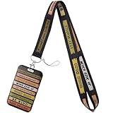 Cooles Ausweis-Schlüsselband mit Kartenhalter, inspirierende Zitate, Ausweishalter, Schlüsselband...