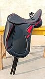 WILD RACE Leder-Dressur-Monoflap-Wechseleisensattel/Leather Dressage Monoflap Changeable Gullets...