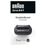 Braun EasyClick 3-Tage-Bart-Trimmeraufsatz für Rasierer Herren, kompatibel mit Series 5, 6 und 7...
