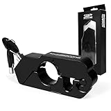 Motorrad Bremsschloss, Schwarz Universal CNC Aluminium Alloy Motorradlenker Bremshebel...