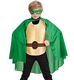 KarnevalsTeufel Kinderkostüm Green Hero Umhang Brustpanzer Maske Superheld Grün Gr 104/116 -...
