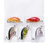 5-teiliges Set Minnow Swimbait Hard Lure Crankbait