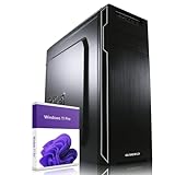 GREED® Multimedia PC mit Intel Core i7 4790 - Schneller Rechner + Computer für Büro & Home Office...