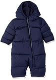 Amazon Essentials Unisex Baby Wasserabweisender Winter Puffer Bunting Suit, Dark Navy, 24 Monate