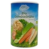 Natur Hurtig Bio Gemüsebrühe 275 g | Ohne Zusatzstoffe, ohne Glutamat, ohne Hefe | Vegan, mit...