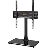 PERLEGEAR TV Standfuss TV Ständer Schwenkbar für 24-60 Flach & Curved Fernseher bis zu 45 KG,...
