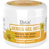 Dulàc - Arnika Gel 500 ml, 98% Stark Arnika Salbe Hochkonzentriert Zur Muskelkater,...