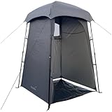 Skandika Duschzelt Quick Start | Pop-up Umkleidezelt mit 210 cm Stehhöhe, silberbeschichtet,...
