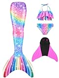 shepretty meerjungfrauenflosse mädchen Neuer Mermaid Tail Badeanzug für Erwachsene und...