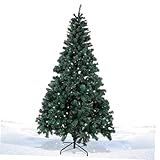Garneck Künstlicher Weihnachtsbaum mit PVC Ästen Wiederverwendbar Realistische Optik Kompakte...