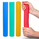 FAIR MOVE Flex Stab rot - Flexibler Übungsstab - Flexstab plastikfrei Hand- und Fingertrainer -...