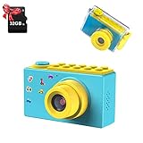 ShinePick Kamera Kinder, Digitalkamera Kinder, Wasserdicht / 8MP / HD 1080P / 2 Inch Bildschirm/Foto...