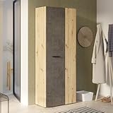 FORTE NET106 Schrank 70 180, Mehrzweckschrank, Staubsaugerschrank, Abstellraum, Drehtürenschrank,...